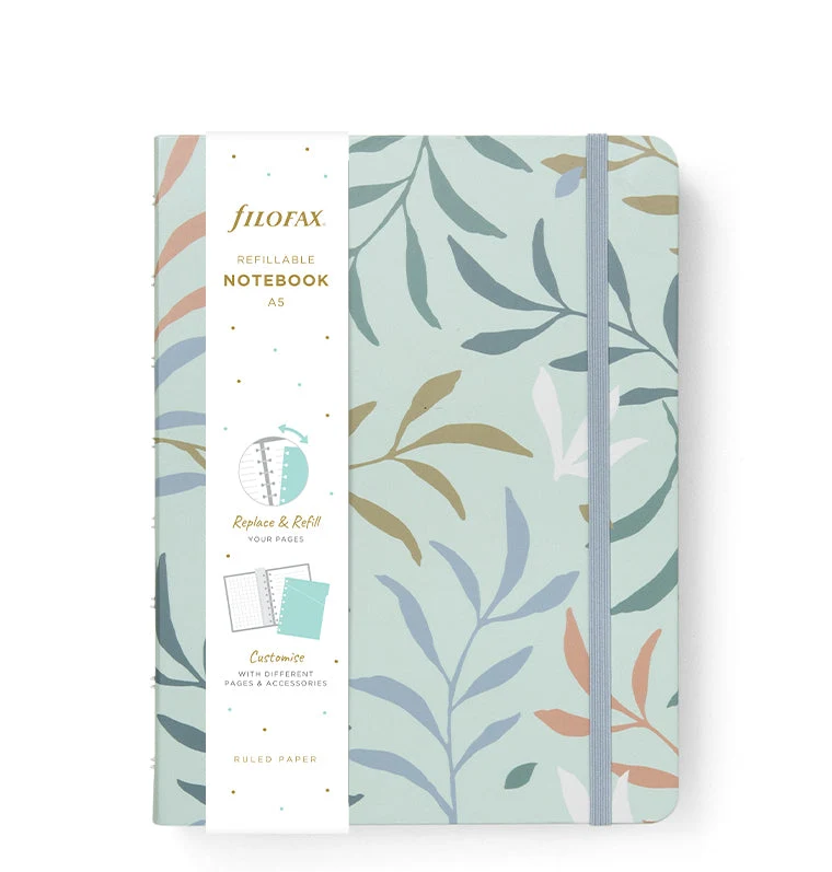 Filofax Notebook Botanical A5 Discontinued
