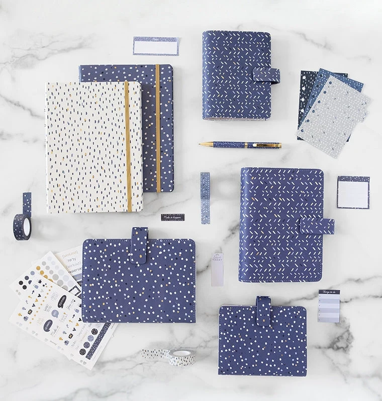 Filofax Notebook Indigo, A5 Discontinued