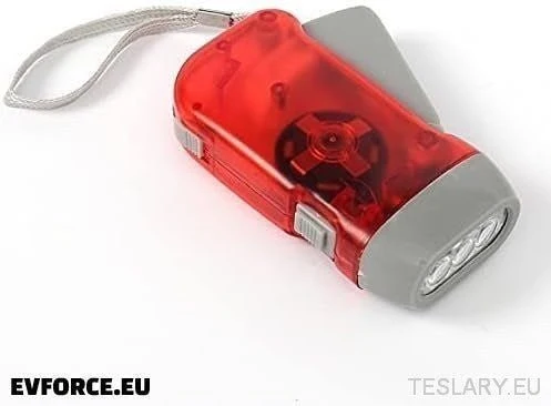 Nouzová přenosná ruční klika svítilna - Ideální pro nouzovou soupravu automobilu