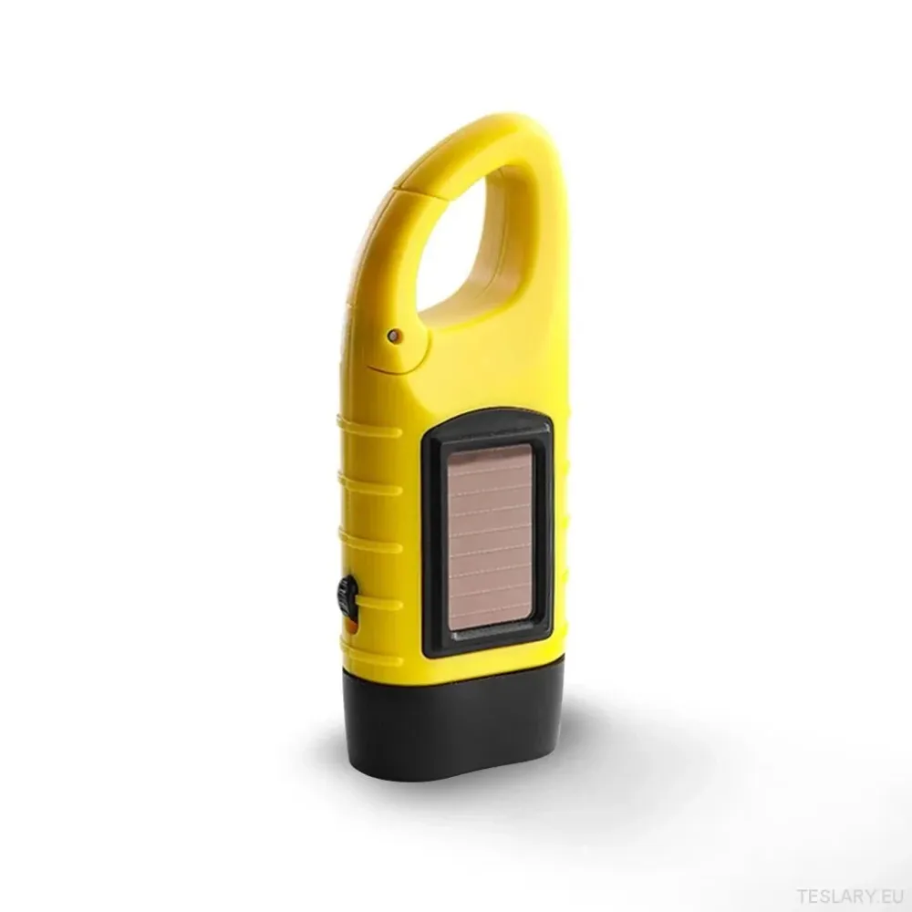 Přenosná solární poháněná nouzová nouzová svítilna lehká ručně klikaná světlo LED LED TOTORCH