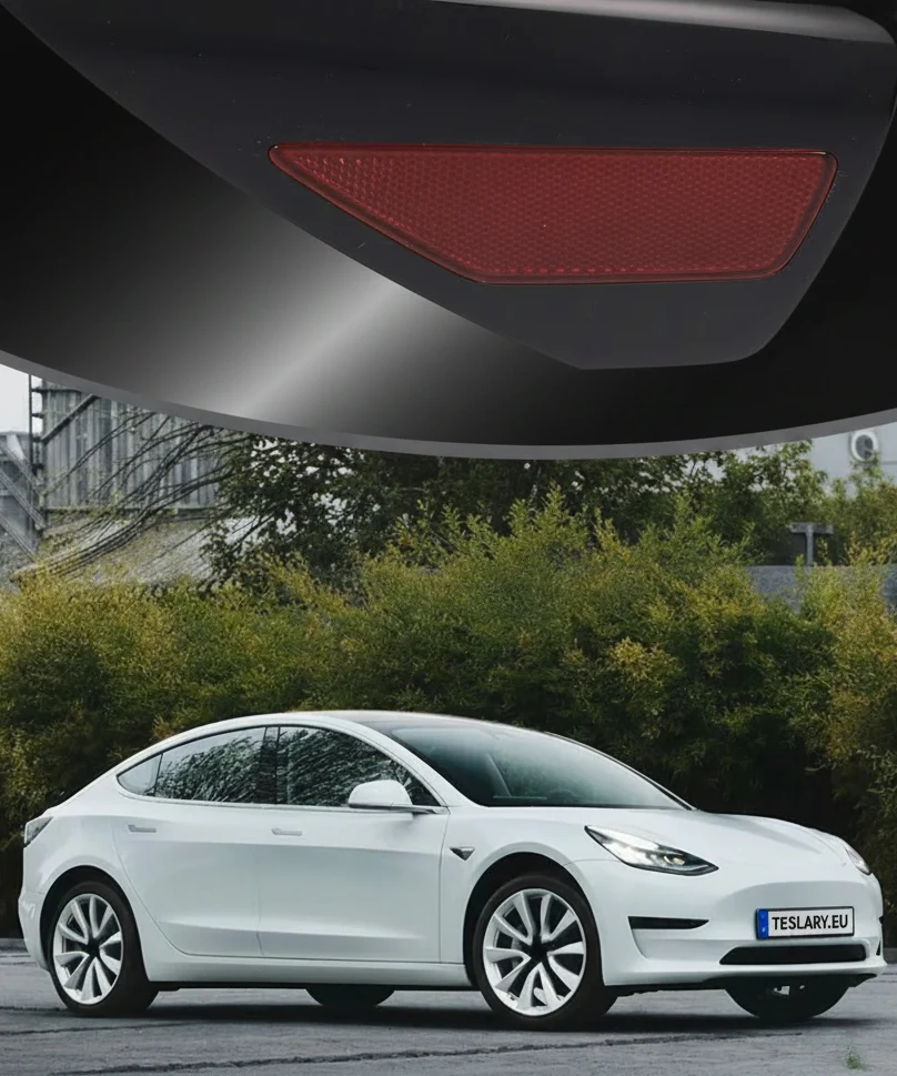 Reflektor krytu portů levého bočního náboje 1084854-99-J pro Tesla Model 3 Y 2017-2023