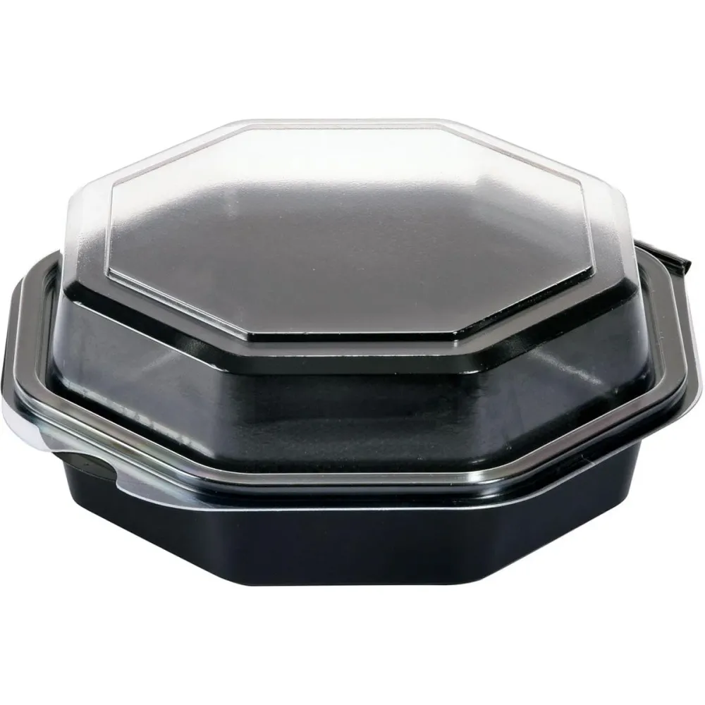 Octaview® Black / Transparent PS 160x160x60 | Pack (405 pieces)