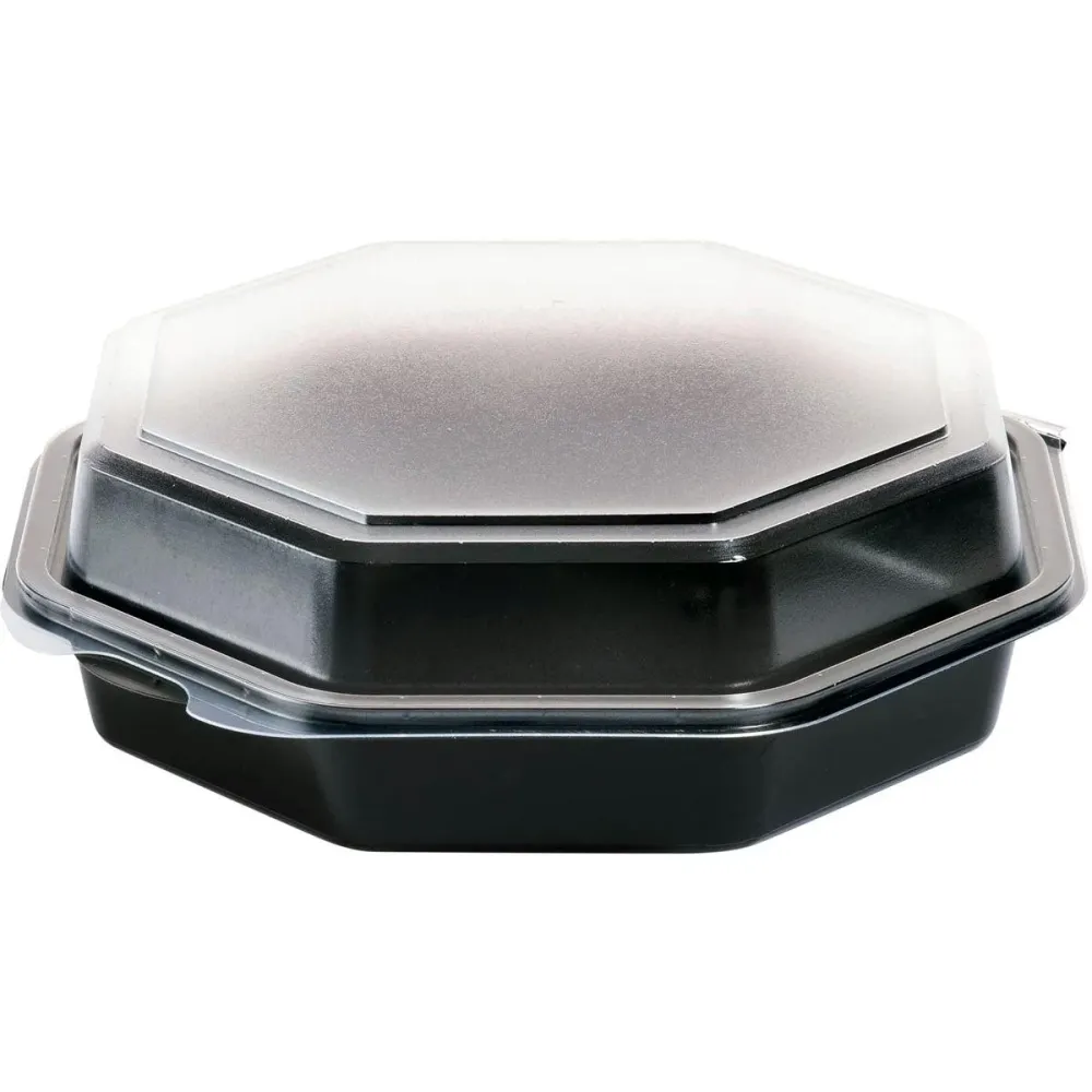 Octaview® Black / Transparent PS 190x190x60 | Pack (270 pieces)