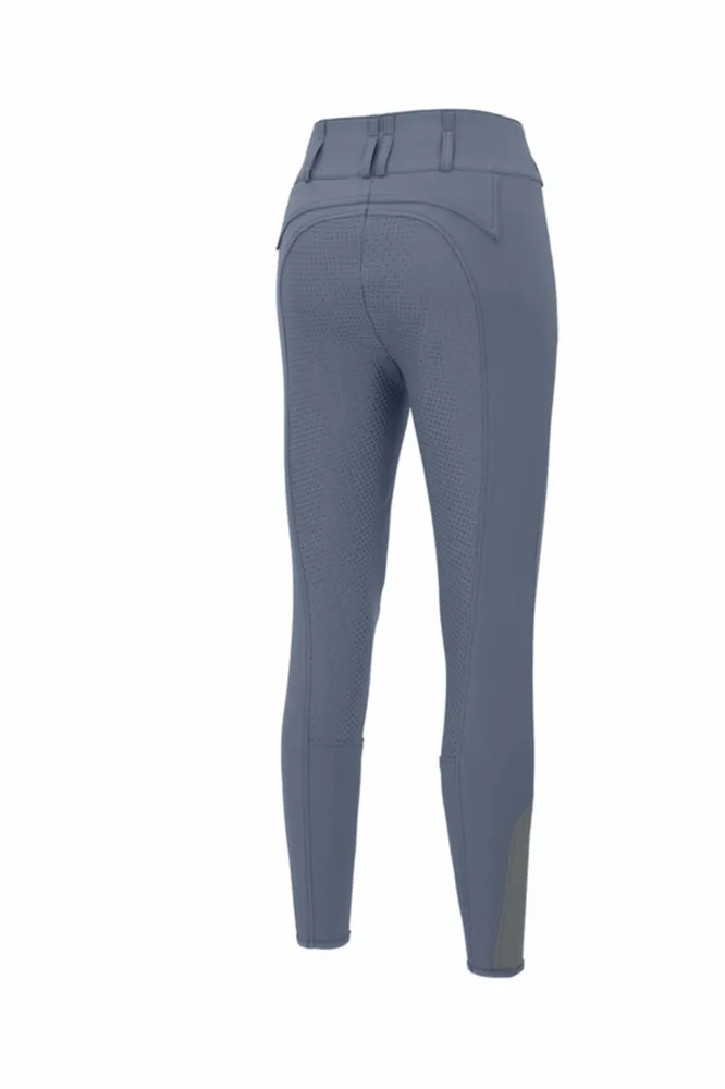 Candela Pantaloni da equitazione con grip Dusty Blue 44