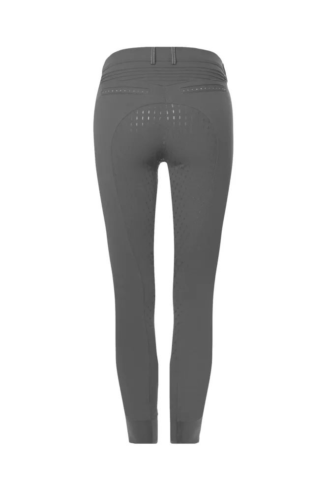 CavalCalima Grip Reithose mit Vollbesatz für Damen Graphite Dark grey 36