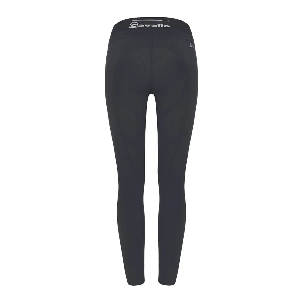 CavalLin Grip Vollbesatzreitleggings Graphite Dark grey 36