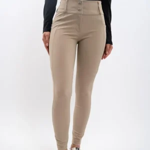 Ludivine Women's Fullseat Breeches Khaki (Beige) 16