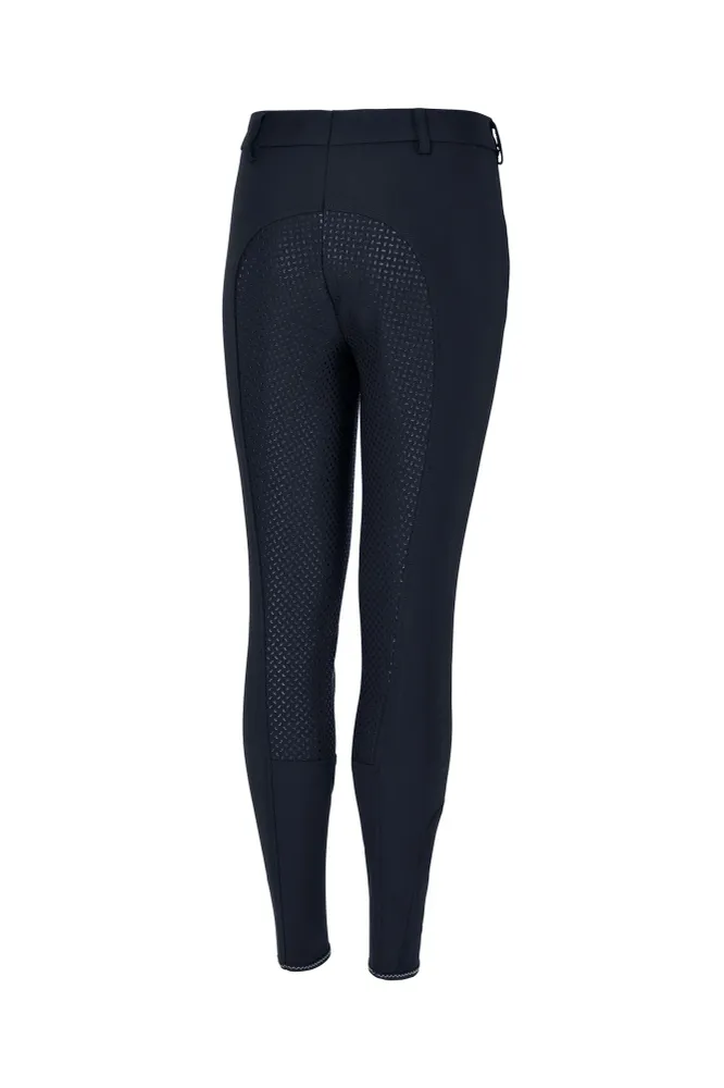 Pantalones de Montar con Asiento Completo para Niños Braddy Grip Blue Nights 176