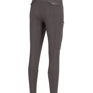 Pantalones de Montar con Asiento Completo para Mujer Laure Grip Fossil Brown 36