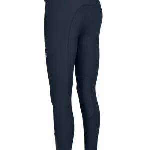 Prisca Grip Damen Reithose mit Kniebesatz Blue Nights 76