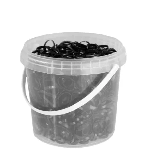 Fasce intrecciate měkký silikon Premium (1800 pezzi) Nero 1