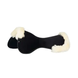 Mezzo sottosella Close Contact memory foam con schaffell Black/Natural Taglia unica