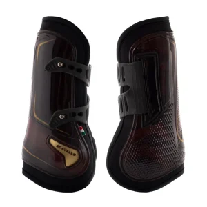 Opera elastyczne ochraniacze ścięgien Brown/Titanium Amber M