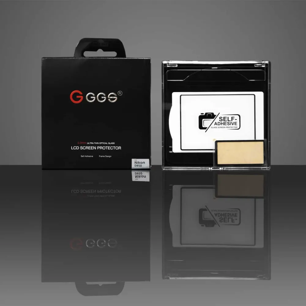 GGS ochranné sklo pro Nikon D850