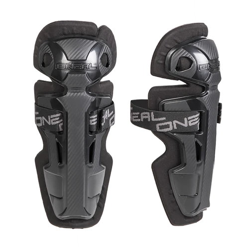 Juniorské chrániče kolen O'NEAL PRO II RL CARBON LOOK CUPS Black