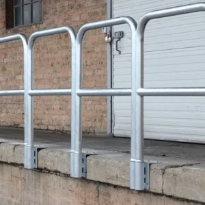 Odnímatelné bezpečnostní zábradlí pro nakládací rampy (Sada – 5 m)