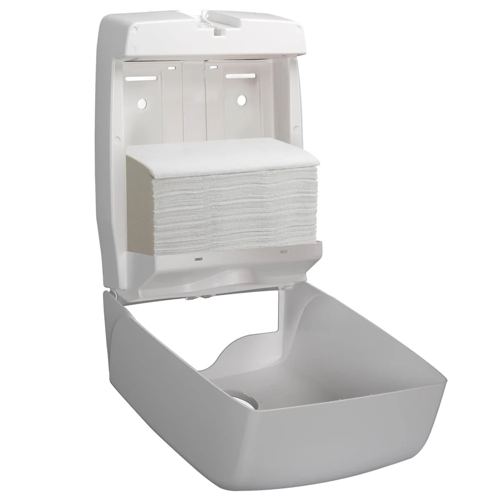 Certifikovaný OEM Toalhas Scott® Control ™ - Interfold / White / Little - 15 Clipes x 304 folhas | Papelão (15 pacotes)