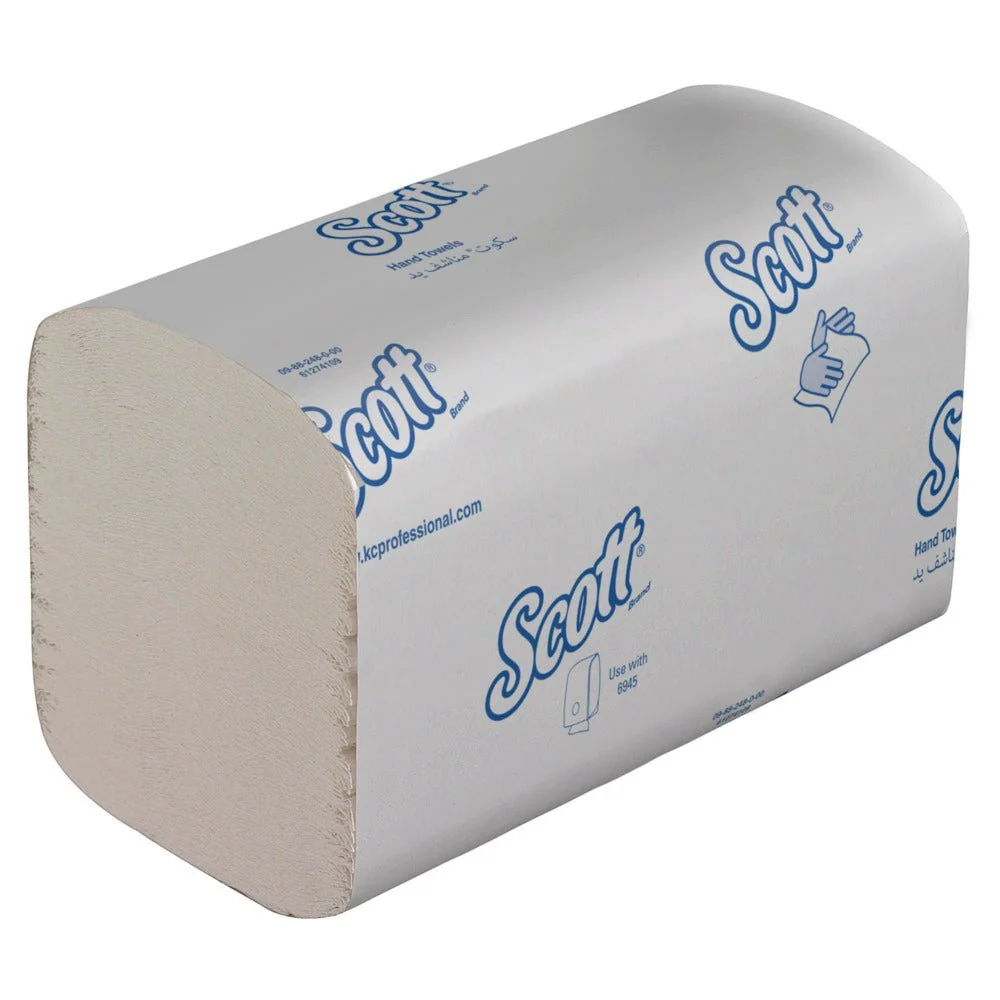 Desktop Label Toalhas Scott® Indispensable ™ - Interfold / White / Klein - 15 Clipes x 340 folhas | Papelão (15 pacotes)