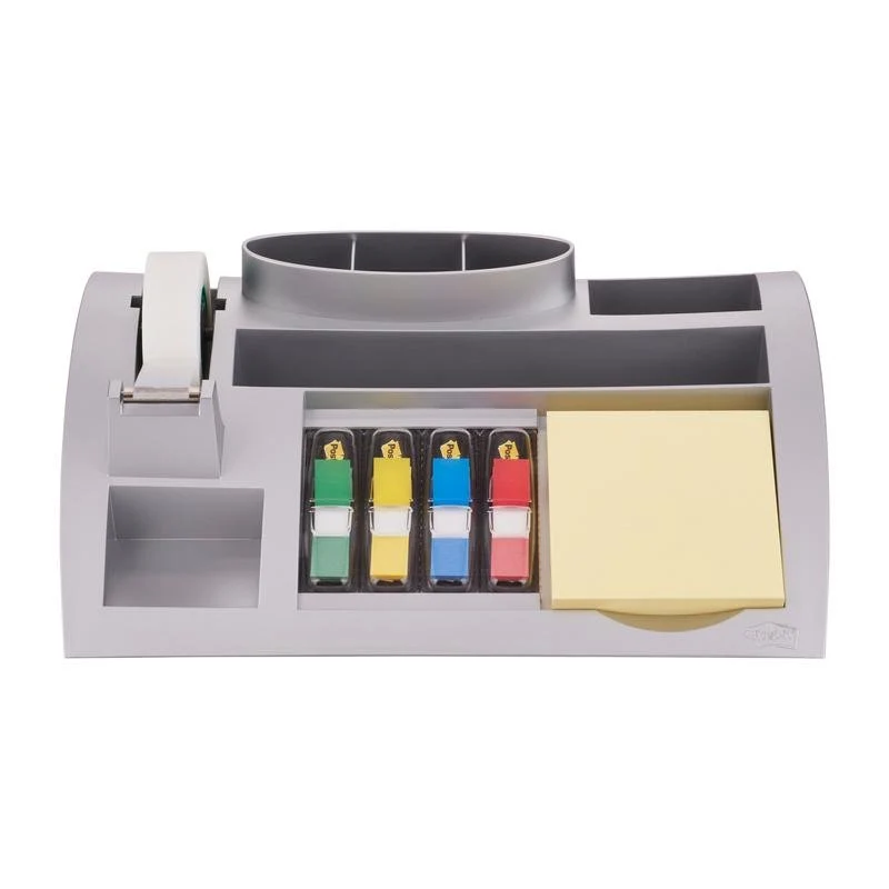Organizator de masă Post-IT® cu note post-IT®, Index și SCOTCH® MAGIC ™ Banda adezivă | Pachet (1 bucată)