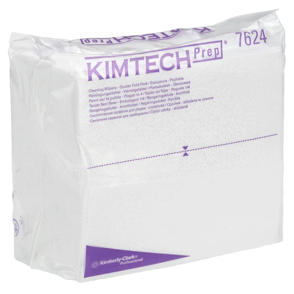 Recurso de limpeza pura de Kimtech® - Quarter / White - 12 pacotes x 35 folhas | Papelão (12 pacotes) from Japan