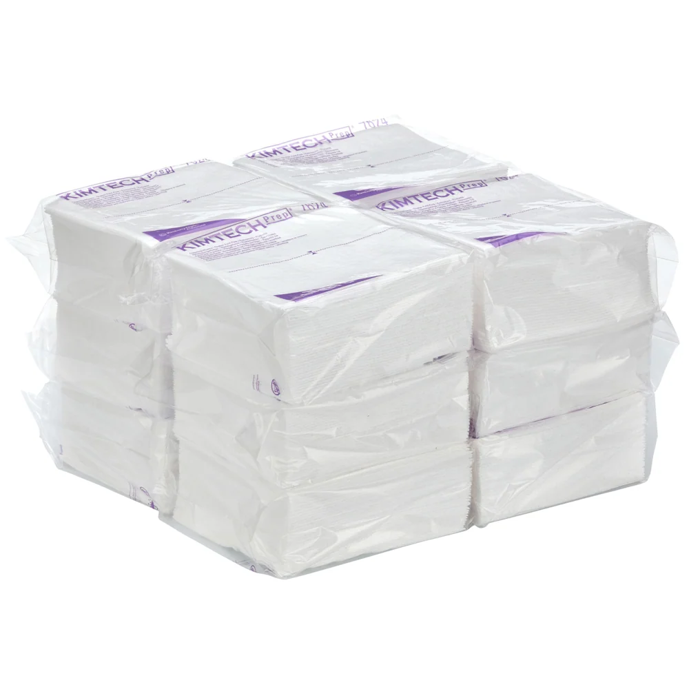Recurso de limpeza pura de Kimtech® - Quarter / White - 12 pacotes x 35 folhas | Papelão (12 pacotes) from Japan