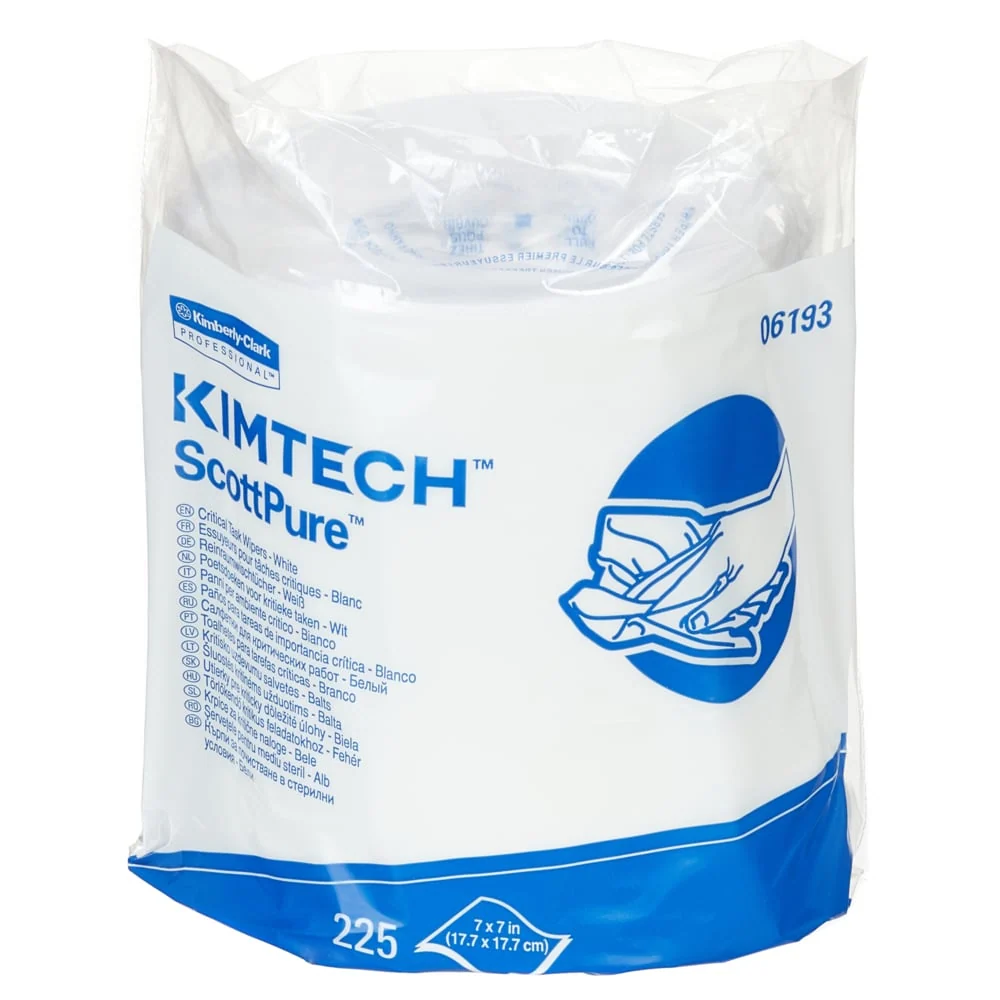 Recursos de limpeza do Kimtech® - Central Take / White - 6 rolos x 225 folhas | Papelão (6 funções)