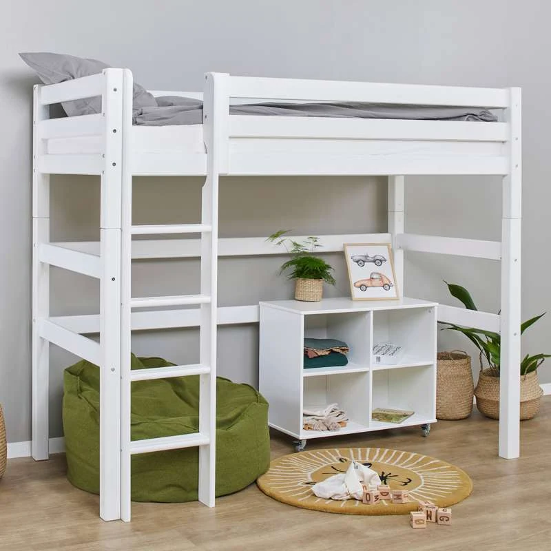 Hoppekids ECO Luxury - Modul til Højseng 90x200 cm. - Hvid