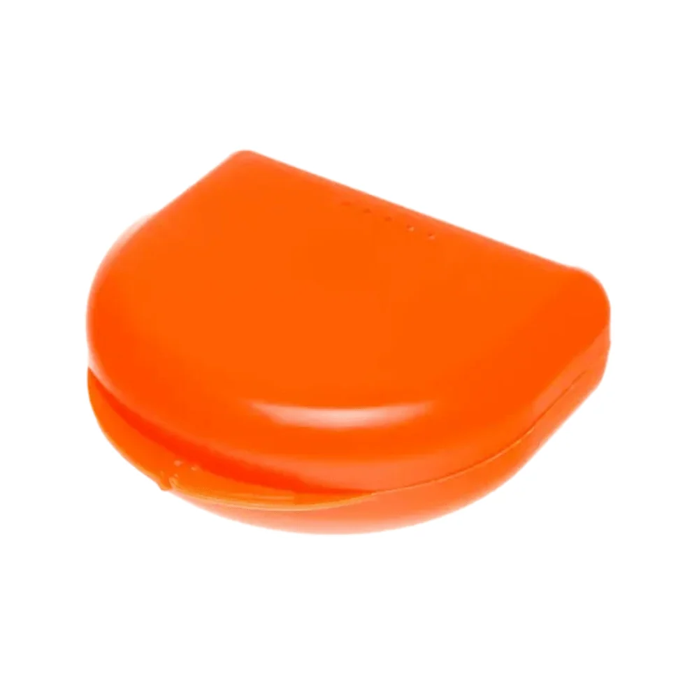 AMPri PP Dental Zahnschienendose für Erwachsene 65 x 58 x 20 cm, verschiedene Farben | Beutel (10 Stück) Pink