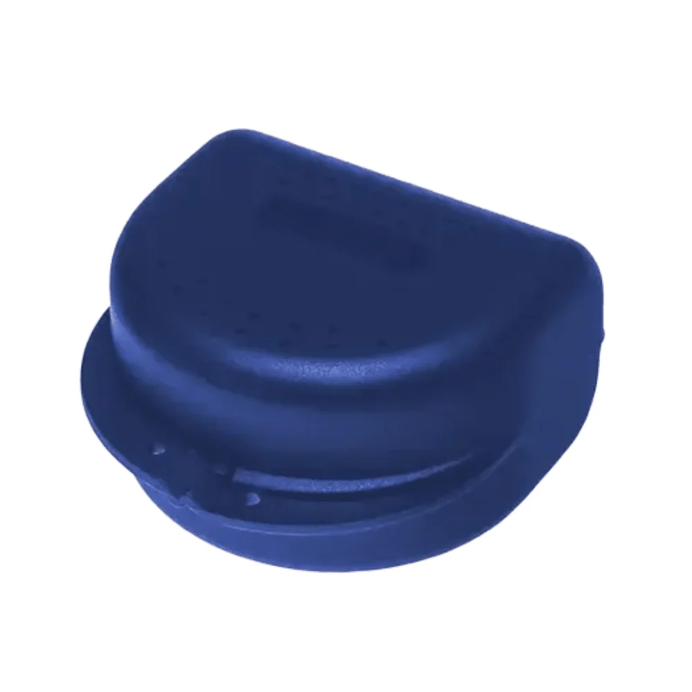 AMPri PP Dental Zahnspangenbox für Erwachsene 80x80x45 cm, verschiedene Farben | Beutel (10 Stück) Orange