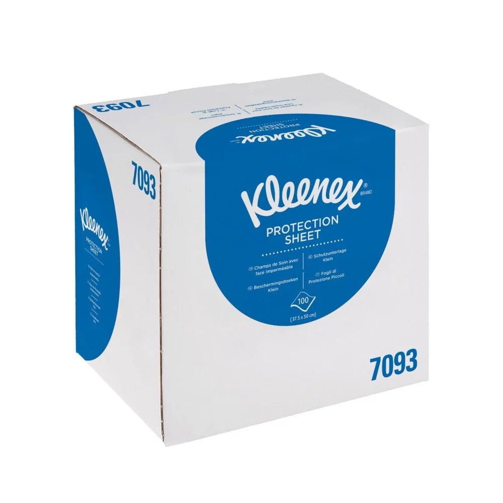 Kleenex® Doctors - Green - 4 Dispenser Boxes X 100 Sheets | Cardboard (4 donor boxes)