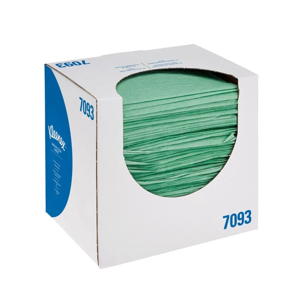Kleenex® Doctors - Green - 4 Dispenser Boxes X 100 Sheets | Cardboard (4 donor boxes)
