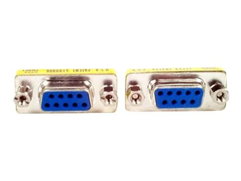 StarTech Slimline DB9 Serial Gender Changer - F/F - Serial gender changer - DB-9 (F) to DB-9 (F) - GC9SF - Serial gender c...