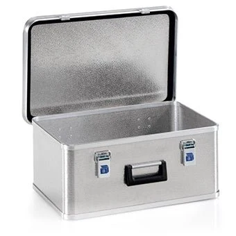 Novocal Transport box Material: Aluminium including hinge lid tipping lever lock - stack | Pack (1 piece)