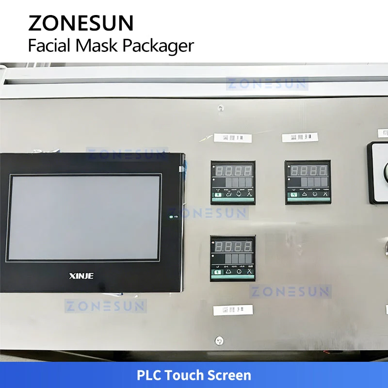ZONESUN ZS-MS2TCP Automatic Hydrogel Gel Facial Mask Cutting Machine Sheet Mask Making Machine