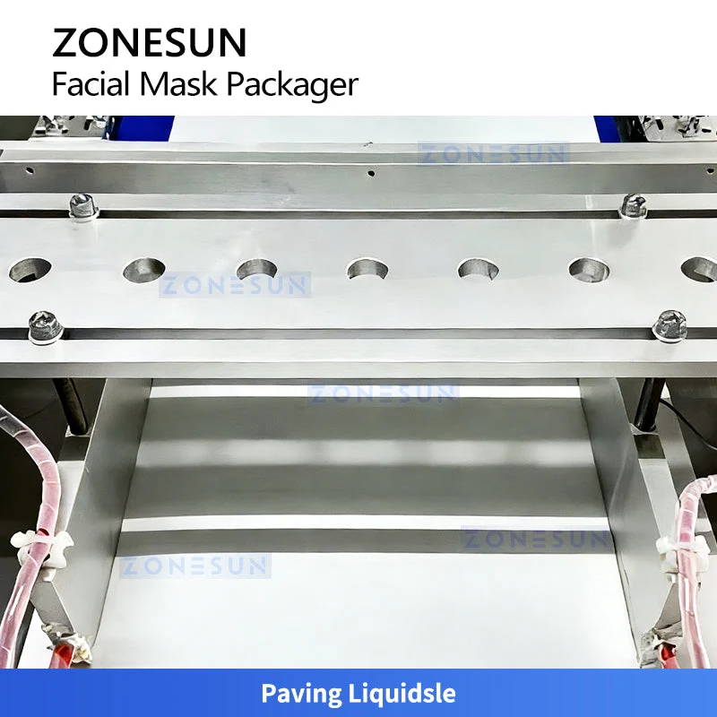 ZONESUN ZS-MS2TCP Automatic Hydrogel Gel Facial Mask Cutting Machine Sheet Mask Making Machine