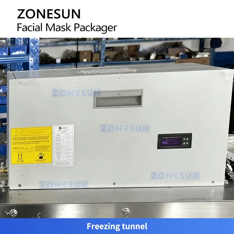 ZONESUN ZS-MS2TCP Automatic Hydrogel Gel Facial Mask Cutting Machine Sheet Mask Making Machine