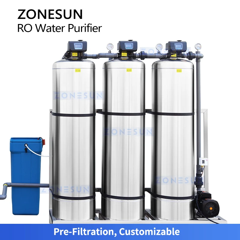 ZONESUN ZS-WP2000L Reverse Osmosis RO Water Purification System