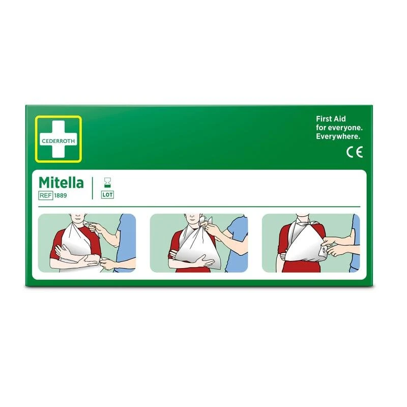 Driehoekig verband, 2 stuks/karton | Pack (2 stuks) Dispenser Box