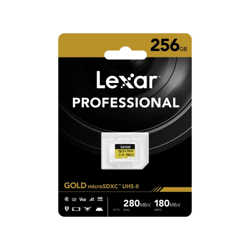 Lexar SD paměťová karta GOLD série SDXC UHS-II V60 & V90 64GB-1TB
