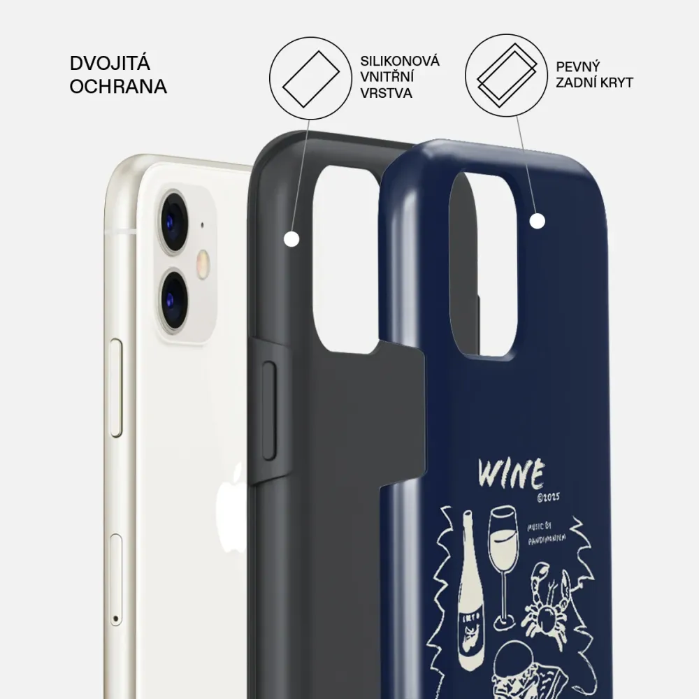 Wine & Dine - iPhone 11 Kryt