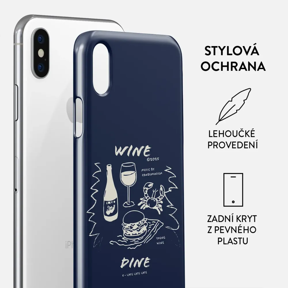 Wine & Dine - iPhone XS Max Kryt