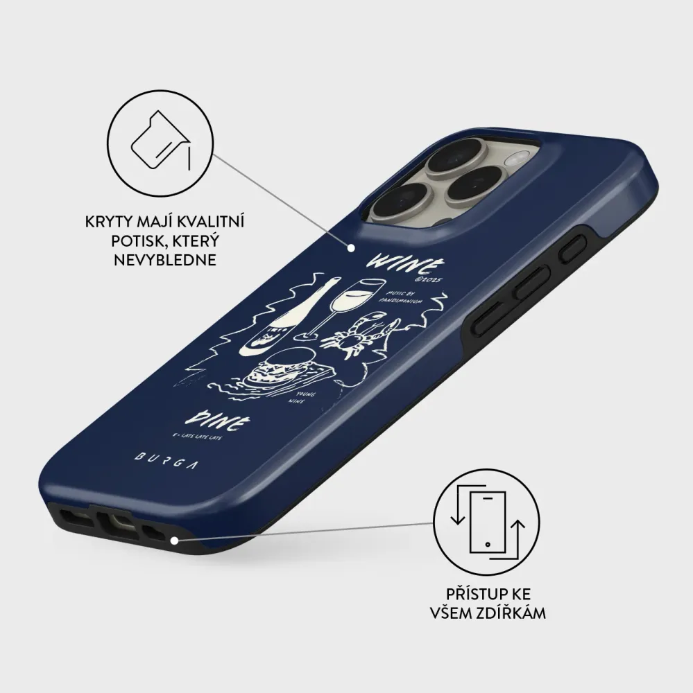 Wine & Dine - iPhone 16 Pro Kryt