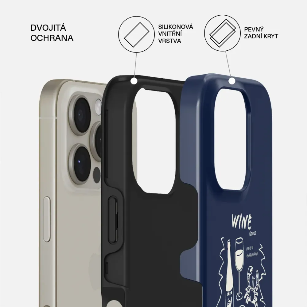 Wine & Dine - iPhone 16 Pro Max Kryt