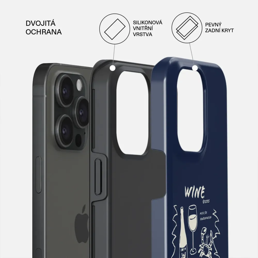 Wine & Dine - iPhone 15 Pro Max Kryt