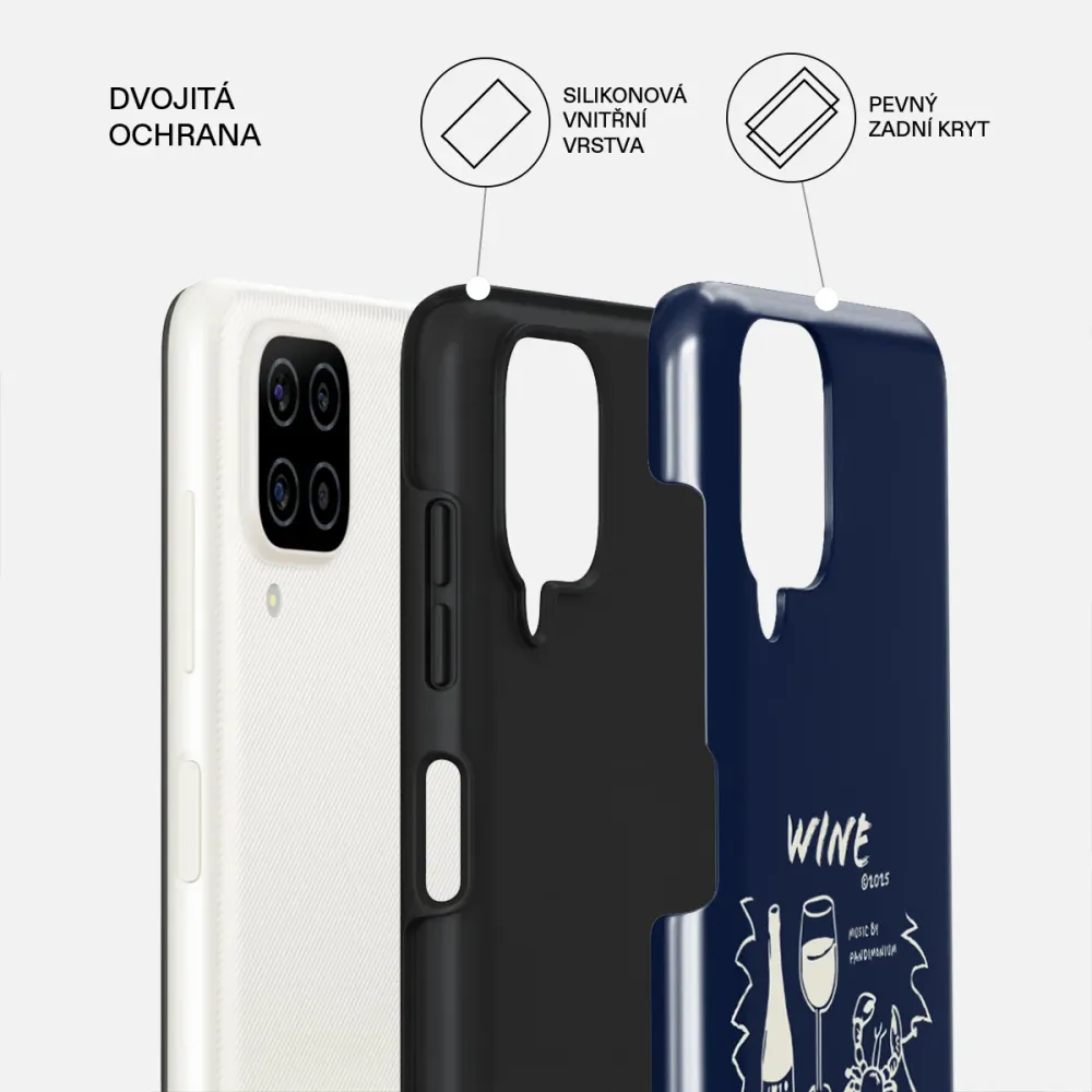 Wine & Dine - Samsung Galaxy A12 4G Kryt