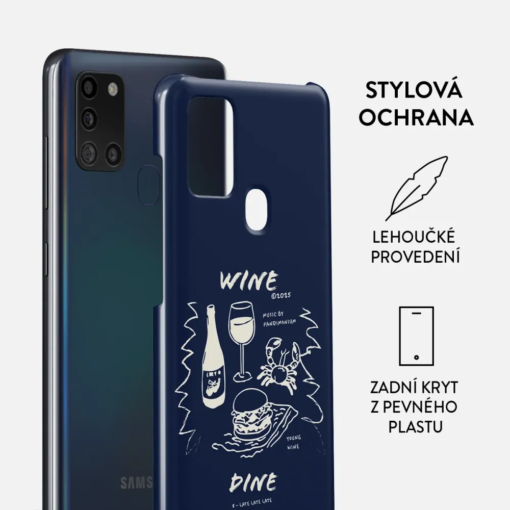Wine & Dine - Samsung Galaxy A21s 4G Kryt
