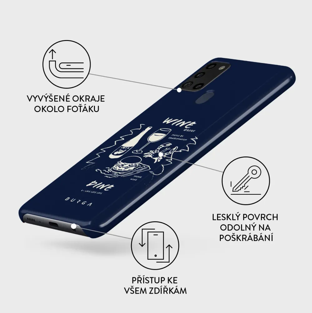 Wine & Dine - Samsung Galaxy A21s 4G Kryt