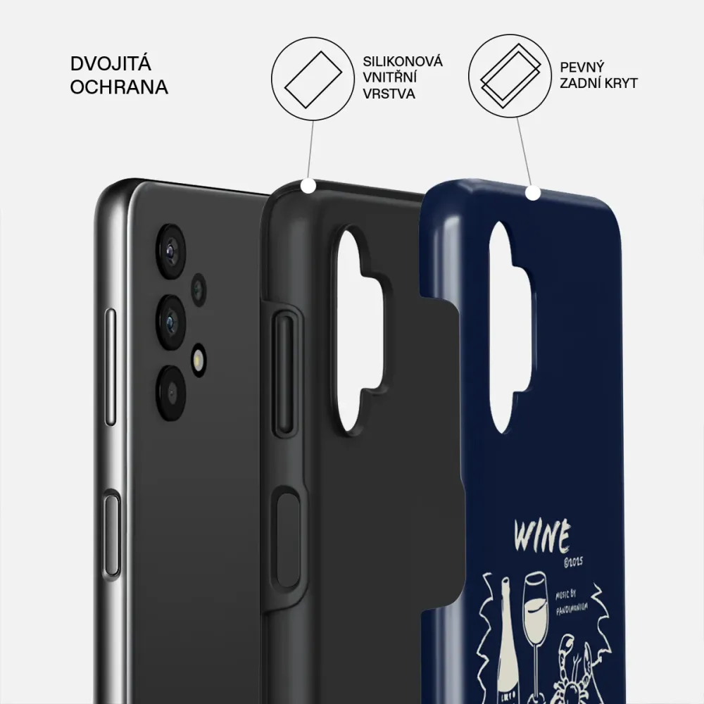 Wine & Dine - Samsung Galaxy A32 5G Kryt