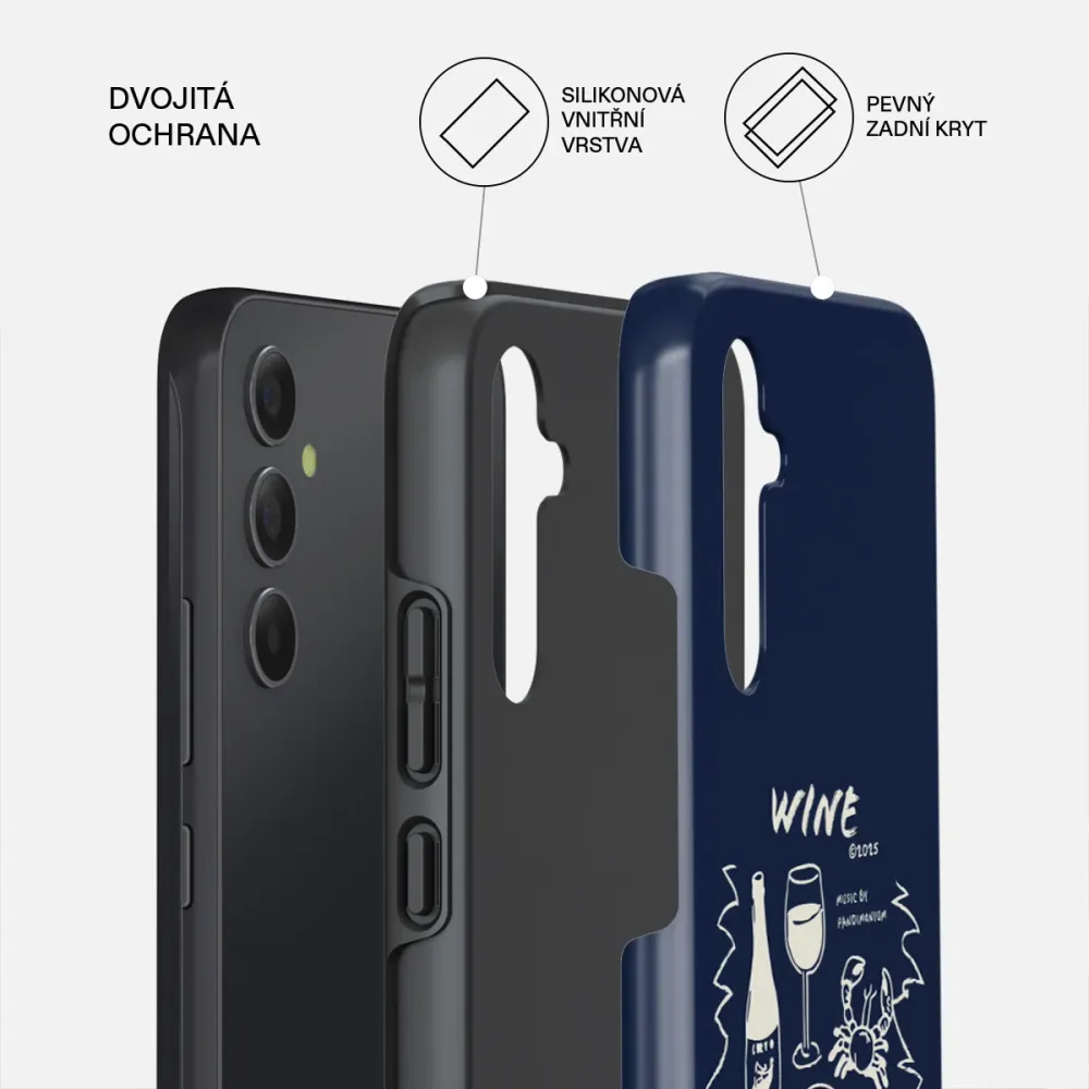 Wine & Dine - Samsung Galaxy A34 Kryt