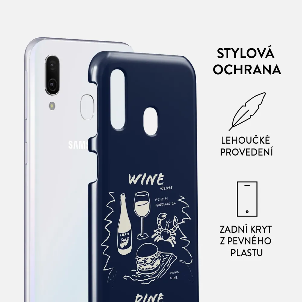 Wine & Dine - Samsung Galaxy A40 Kryt